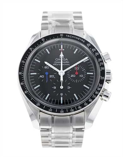 Omega Speedmaster Moonwatch Black Baton Dial